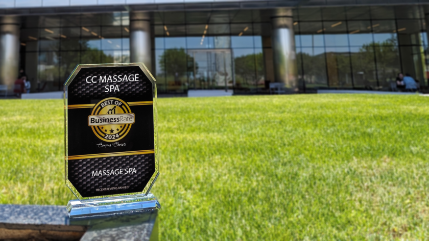 Corpus Christi Massage Spa Wins BusinessRate Best of 2024 Award