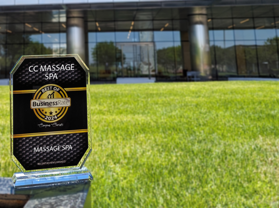 Corpus Christi Massage Spa Wins BusinessRate Best of 2024 Award