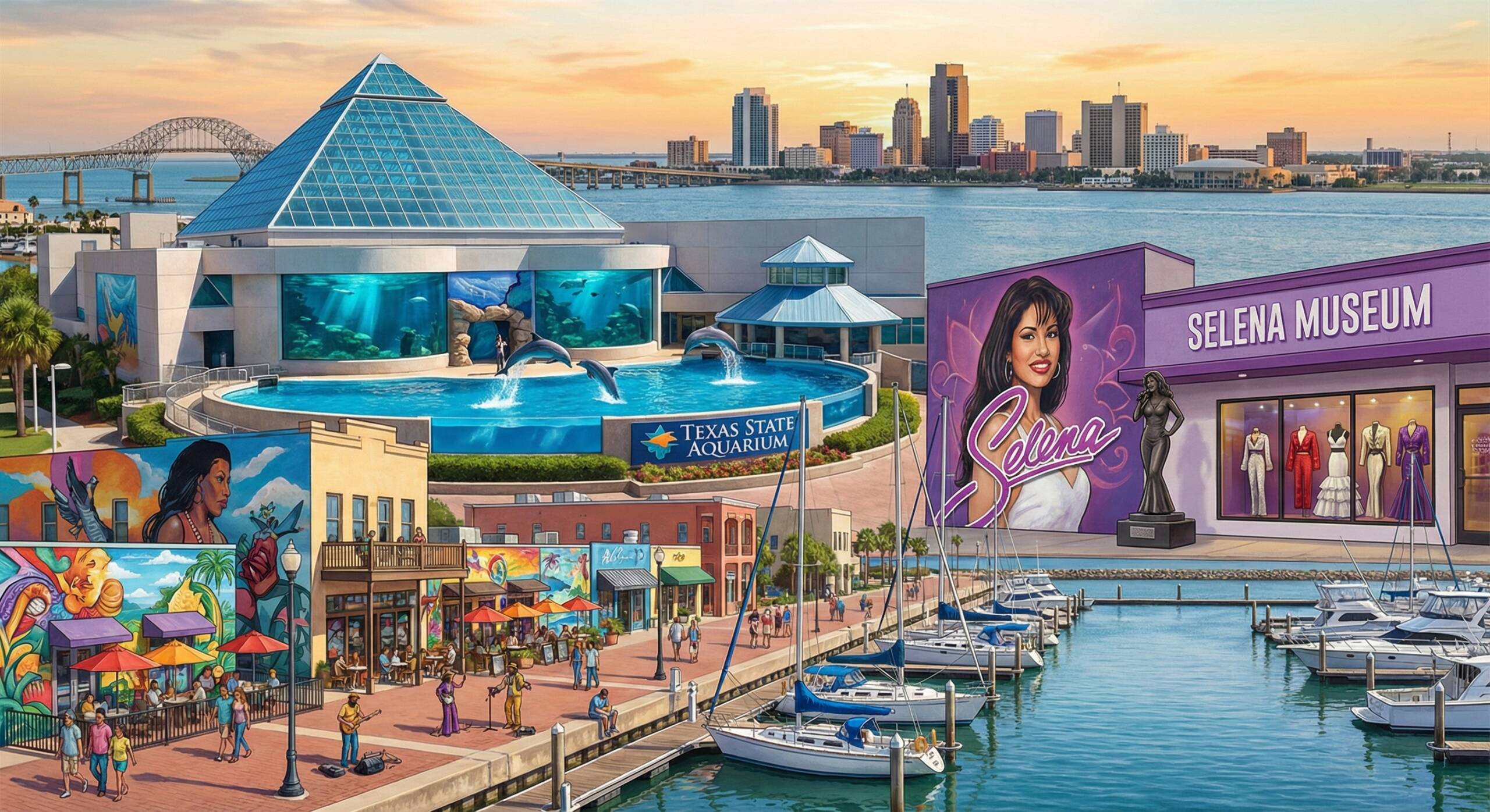 Massage Corpus Christi TX Central City Landmarks