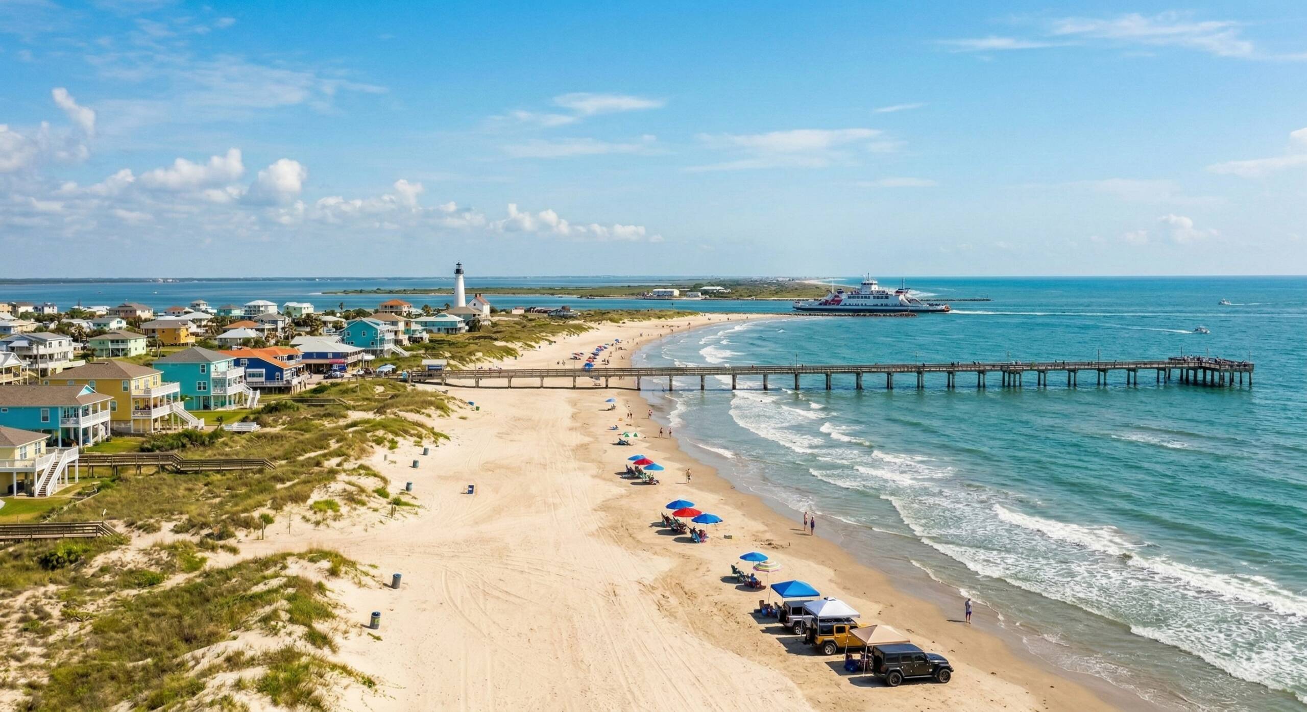 Massage Corpus Christi TX Port Aransas City Landmarks